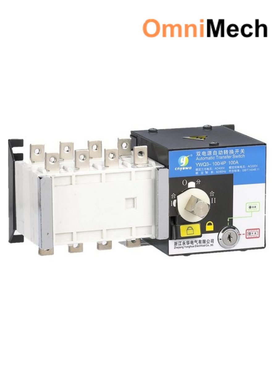 Automatic transfer switch for dual power supplies