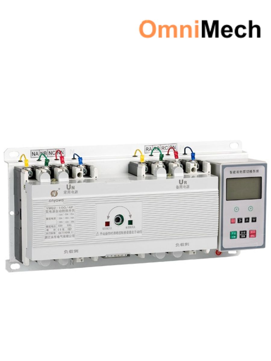 Automatic transfer switch for dual power supplies Thumbnail